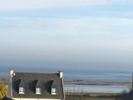 Vue sur mer de la maison